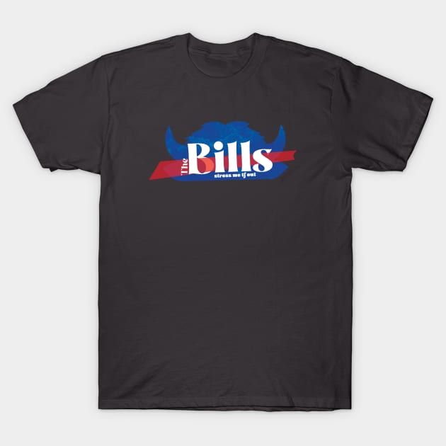 Bills Head T-Shirt by gabdefazio